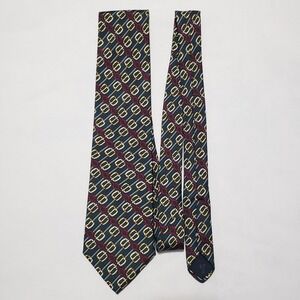 Brooks‎ Brothers Makers 100% Silk Handmade Men's Necktie Equestrian Tack Print